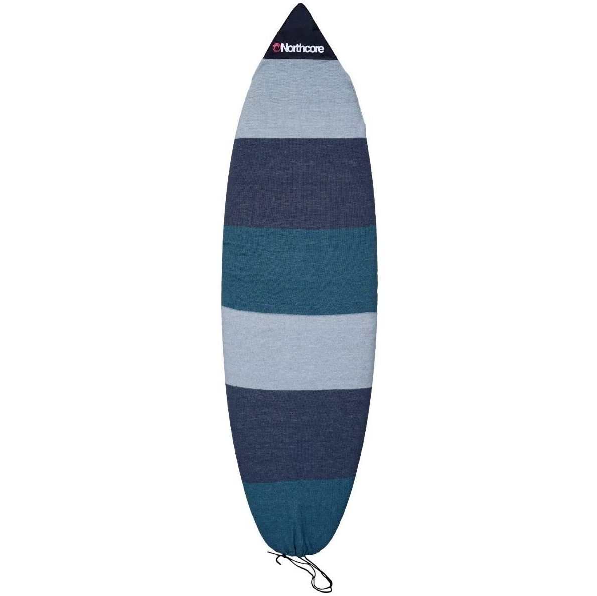 2025 Northcore Shortboard Sock 6'8 NOCO36B - Wide Stripe